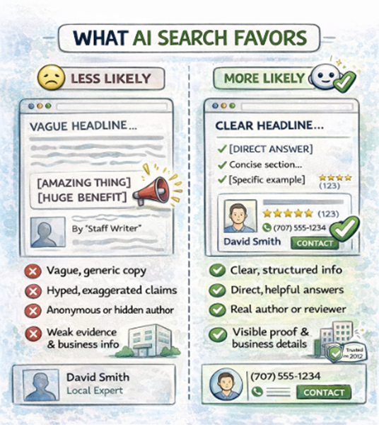 How to Improve AI Search Visibility with Clear, Trustworthy Content